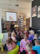 ilustracja do wpisu 
,,Koty"- zajęcia edukacyjne w bibliotece