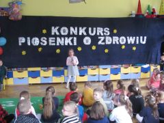 ilustracja do wpisu 
,,Konkurs Piosenki o Zdrowiu"