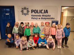 ilustracja do wpisu 
Wycieczka do Komendy Miejskiej Policji